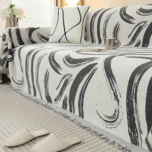 Ink Lines Couch & Sofa Cover - Collisel